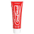 DOC Johnson oral delight gel tube, red and white, Wild Cherry flavor