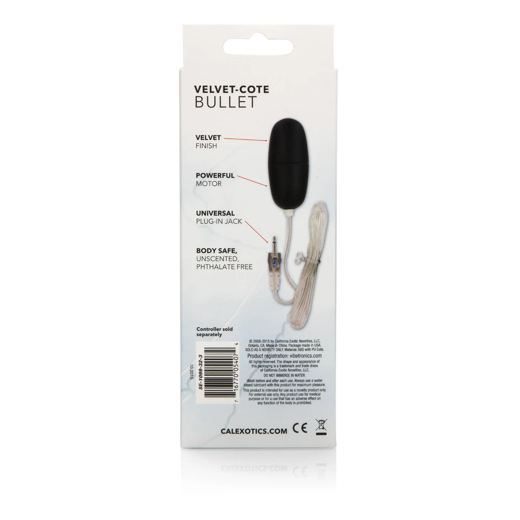 Sterling Collection Velvet-Cote Bullet – body-safe materials | Fu'Cha Exotics