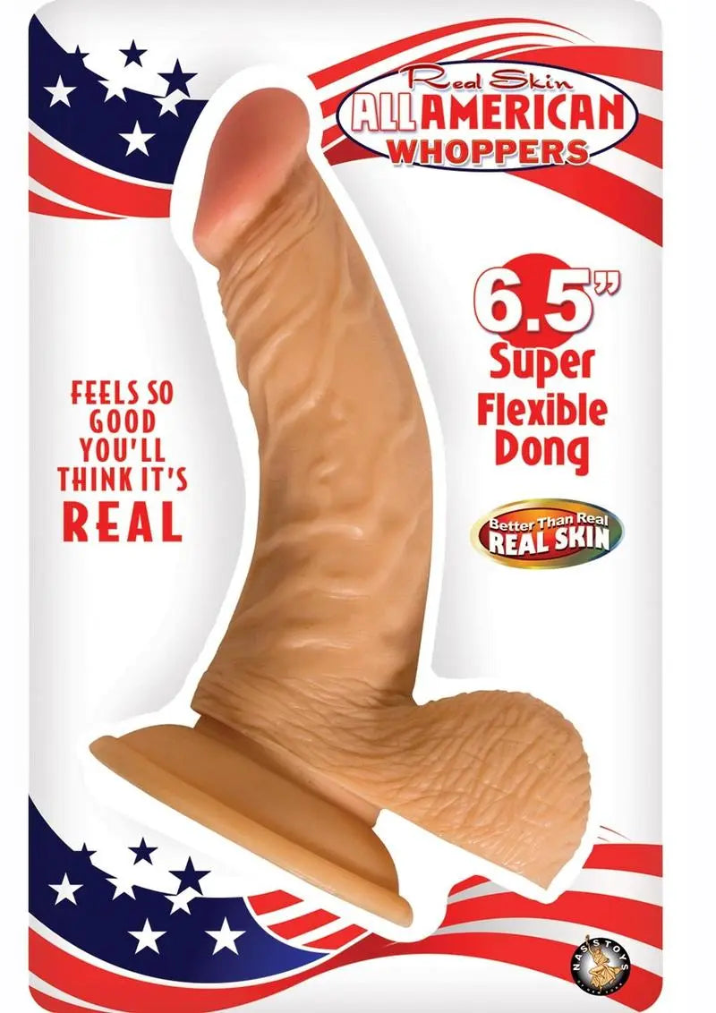6.5 Inch All American Whopper – body-safe materials suction stimulation | Fu'Cha Exotics