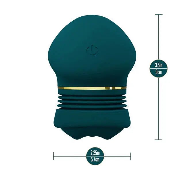 The Blush Collection Riana - Dark Teal – body-safe materials | Fu'Cha Exotics