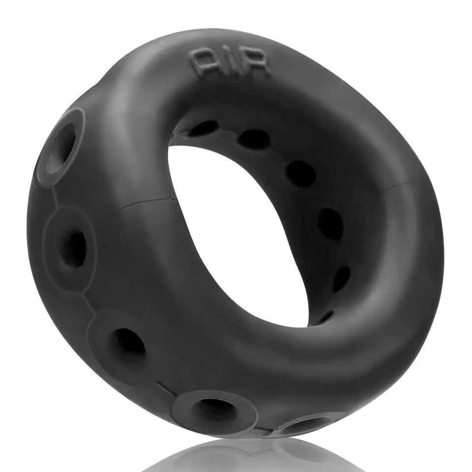 Air Super-Lite Airflow Cockring - Black Ice – body-safe materials | Fu'Cha Exotics