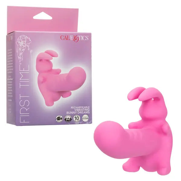 First Time Rechargeable Vibrating Bunny Dreams – body-safe materials | Fu'Cha Exotics
