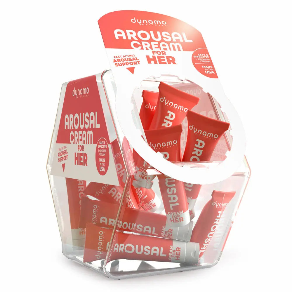 Dynamo Wellness Arousal Cream for Her Candy Bowl of 48 – body-safe materials | Fu'Cha Exotics