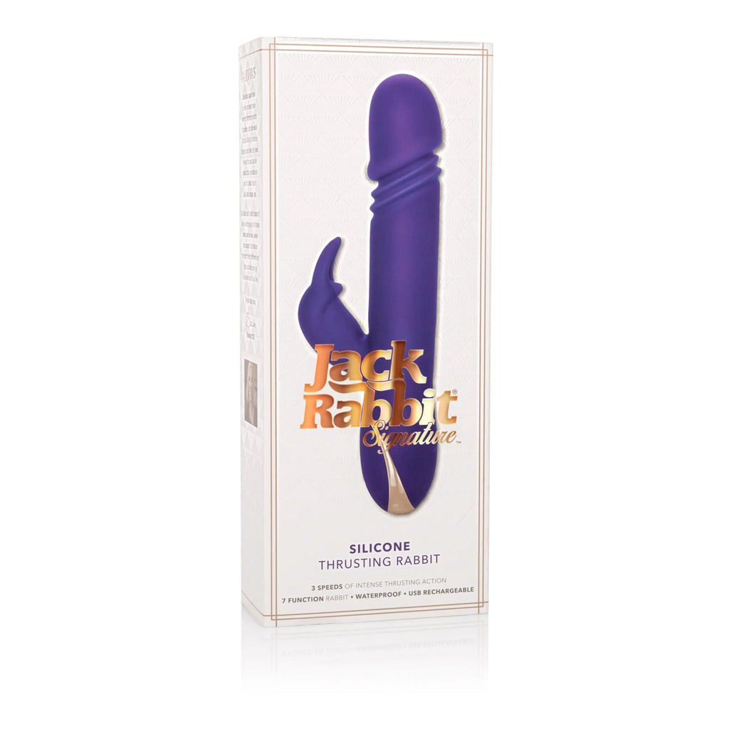 Premium Jack Rabbit Silicone Thrusting Rabbit – body-safe silicone thrusting action | Fu'Cha Exotics