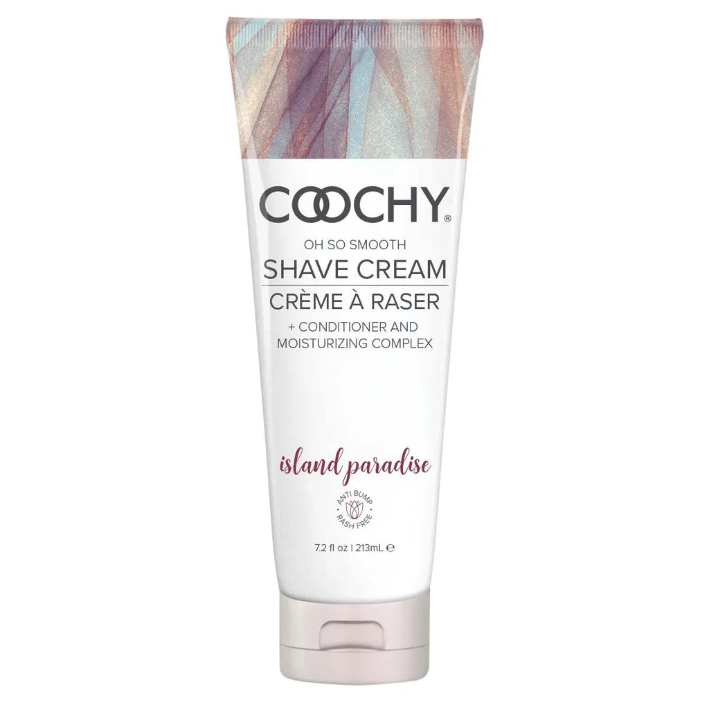 Coochy Shave Cream - Island Paradise - 7.2 Oz – body-safe materials | Fu'Cha Exotics