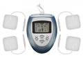 Palm Power box controller with four electrode pads and cable, screen display