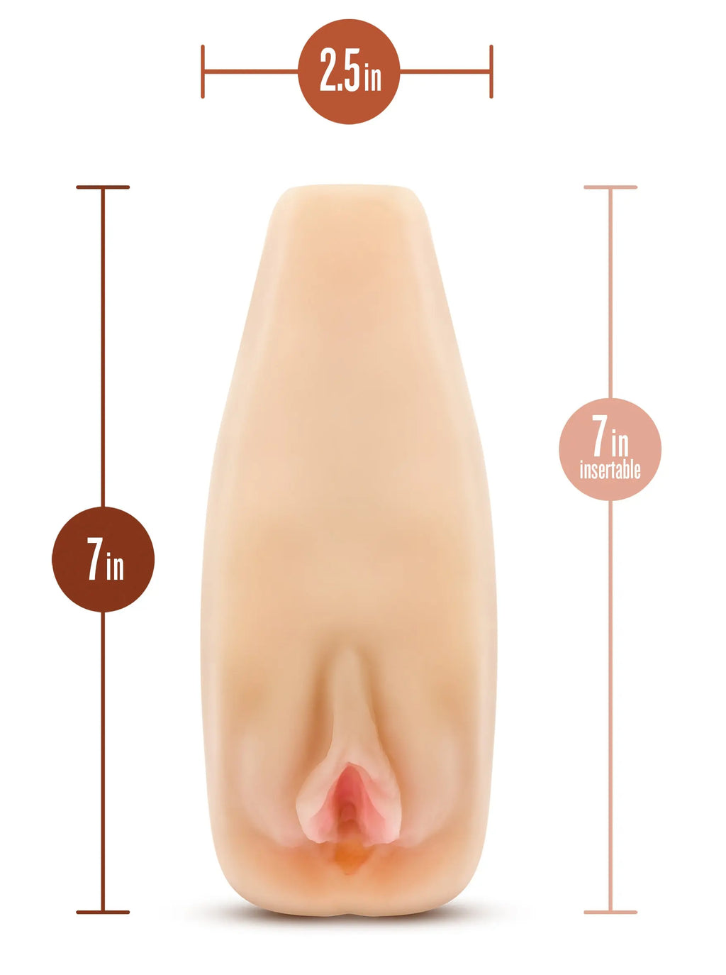 M Elite - Soft and Wet - Natasha - Beige – body-safe materials | Fu'Cha Exotics
