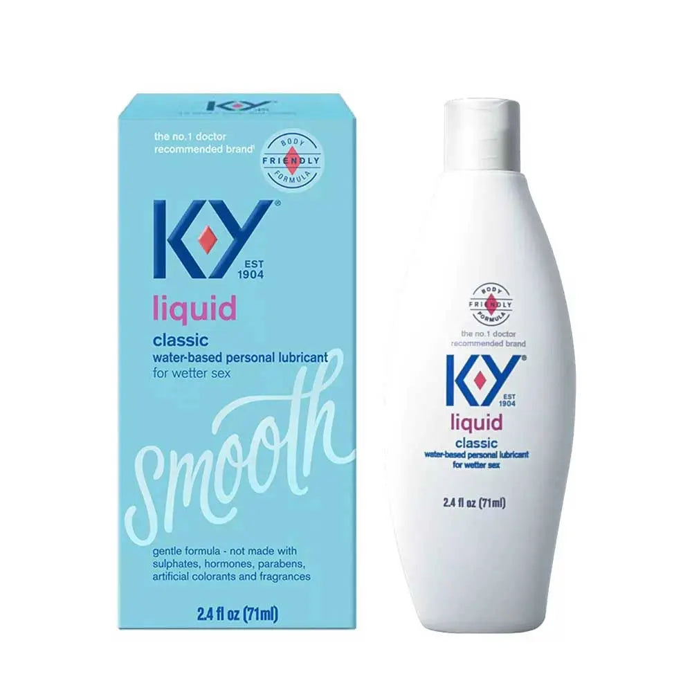 K-Y Liquid 2.5 Oz Bottle – body-safe materials | Fu'Cha Exotics