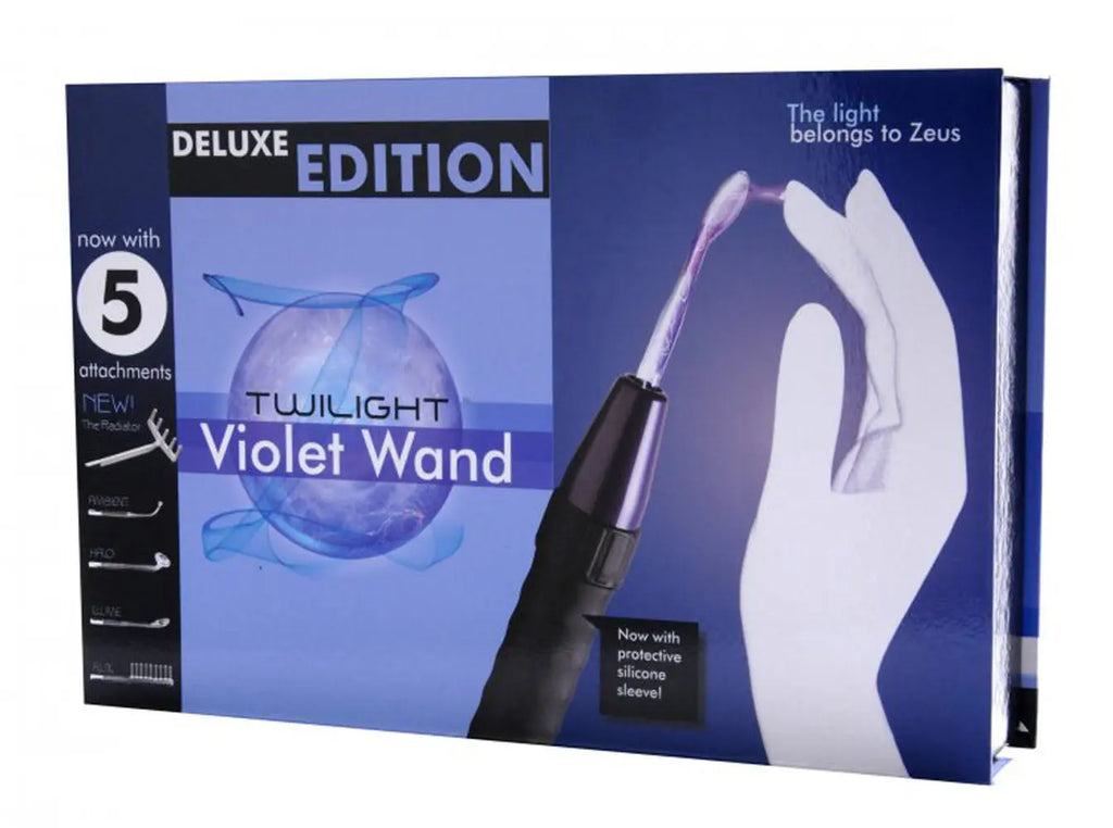Zeus Deluxe Edition Twilight Violet Wand Kit – body-safe silicone | Fu'Cha Exotics