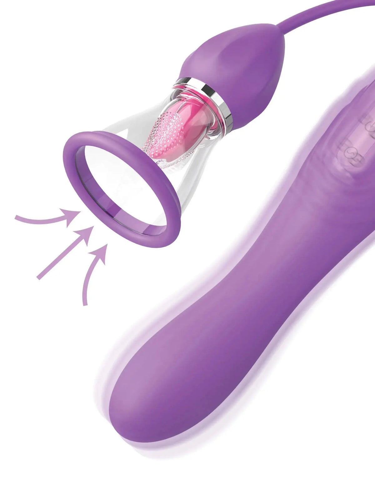 Her Ultimate Pleasure Max - Purple – body-safe materials | Fu'Cha Exotics