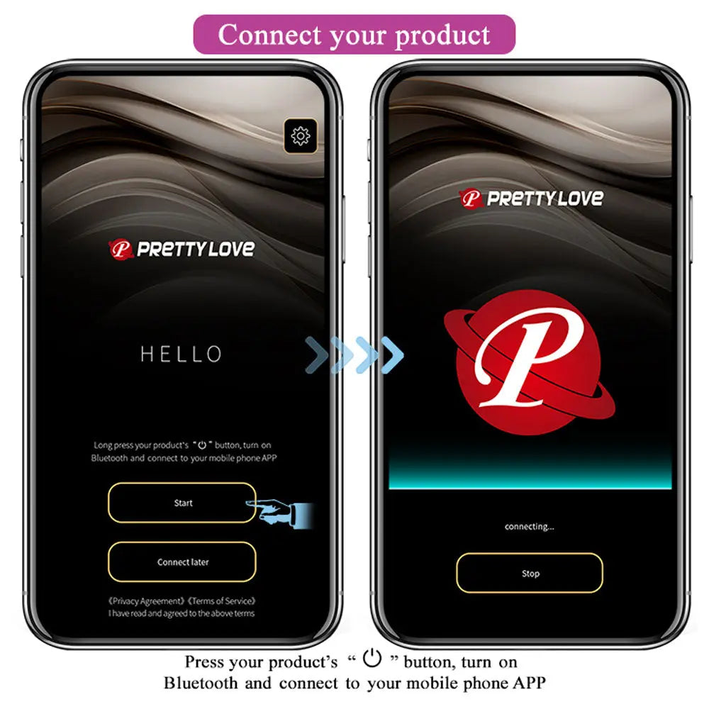 Pretty Love Nymph Global Remote Control Series - Purple – body-safe materials | Fu'Cha Exotics