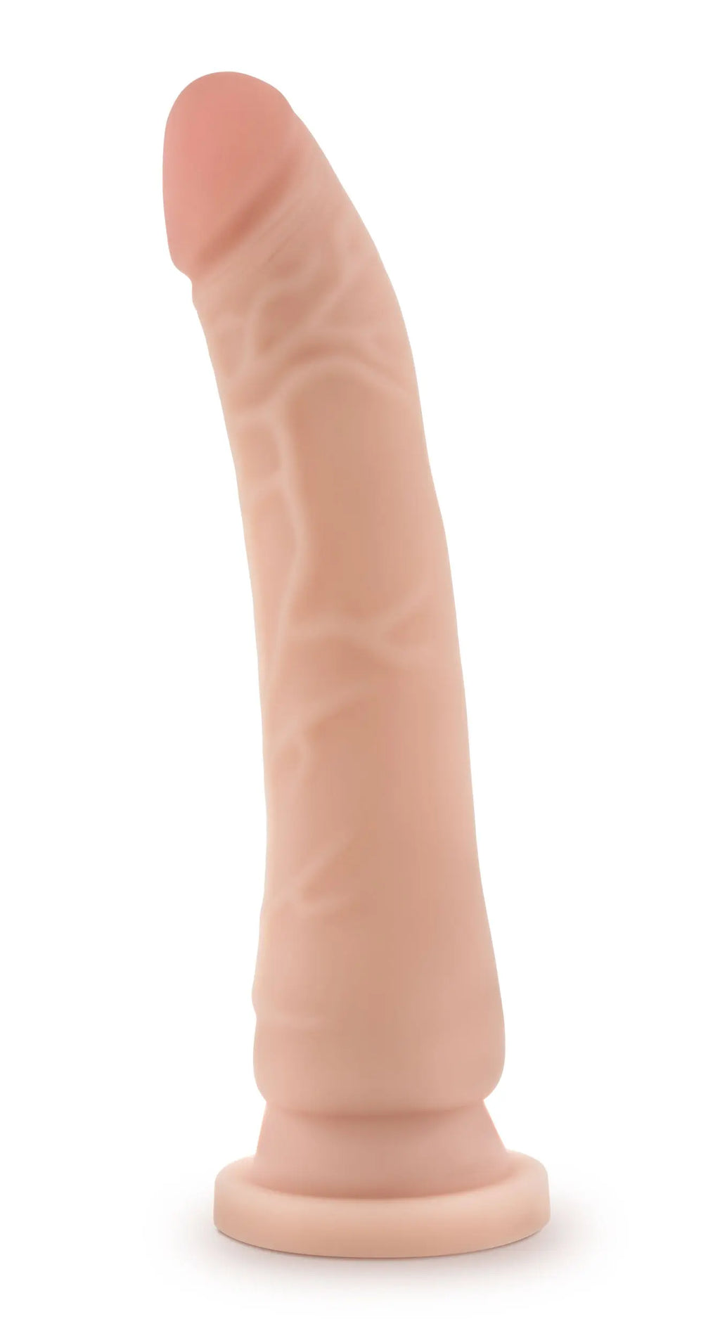 Dr. Skin Silicone - Dr. Noah - 8 Inch Dong With Suction Cup - Vanilla – body-safe materials | Fu'Cha Exotics