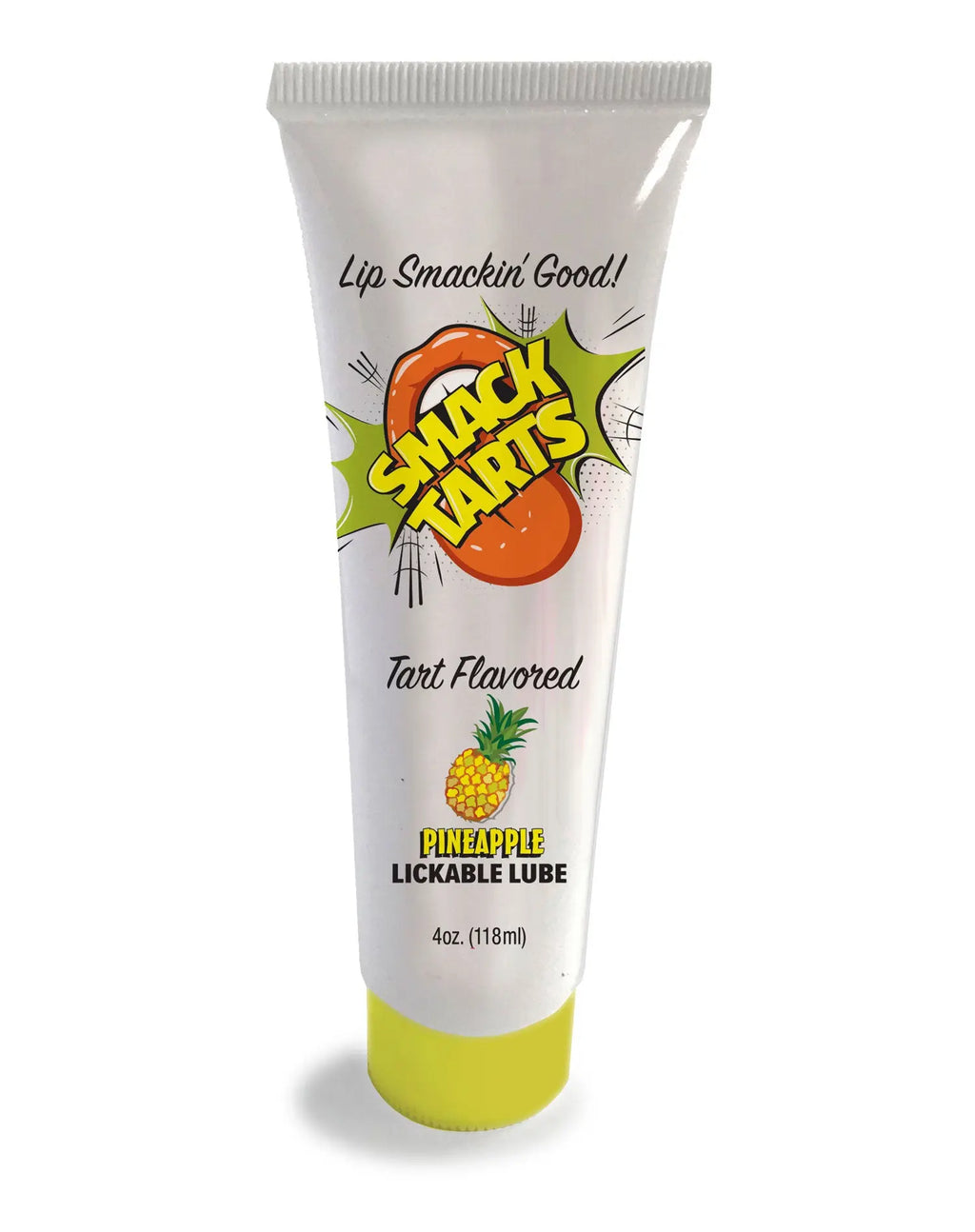 Smack Tarts 4oz Lickable Flavored Lubricant - Pineapple – body-safe materials | Fu'Cha Exotics