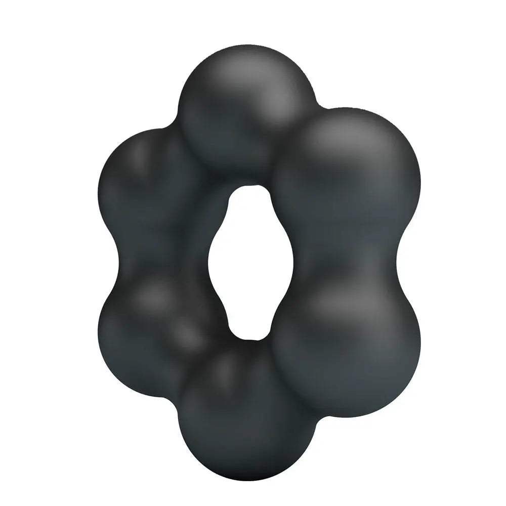 Clauzell - Cockring Super Soft Silicone - Black – body-safe materials | Fu'Cha Exotics