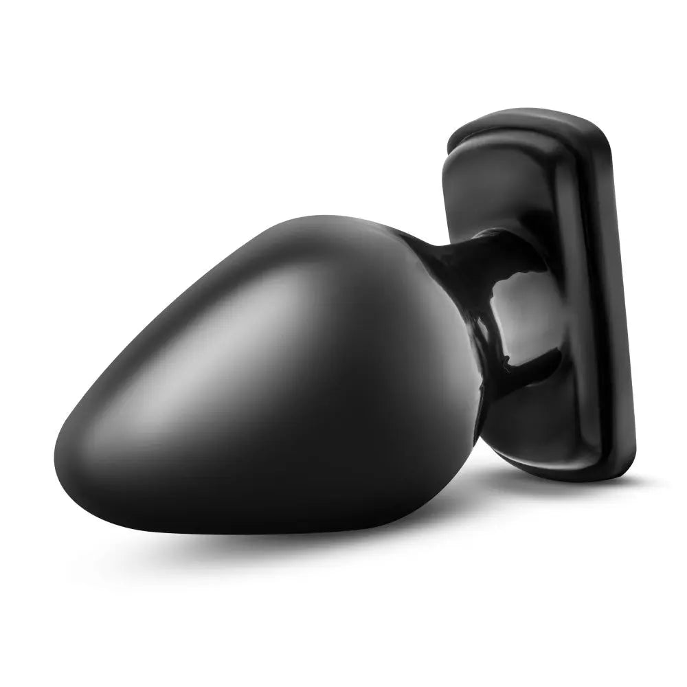 Anal Adventures - XL Plug - Black – body-safe materials | Fu'Cha Exotics