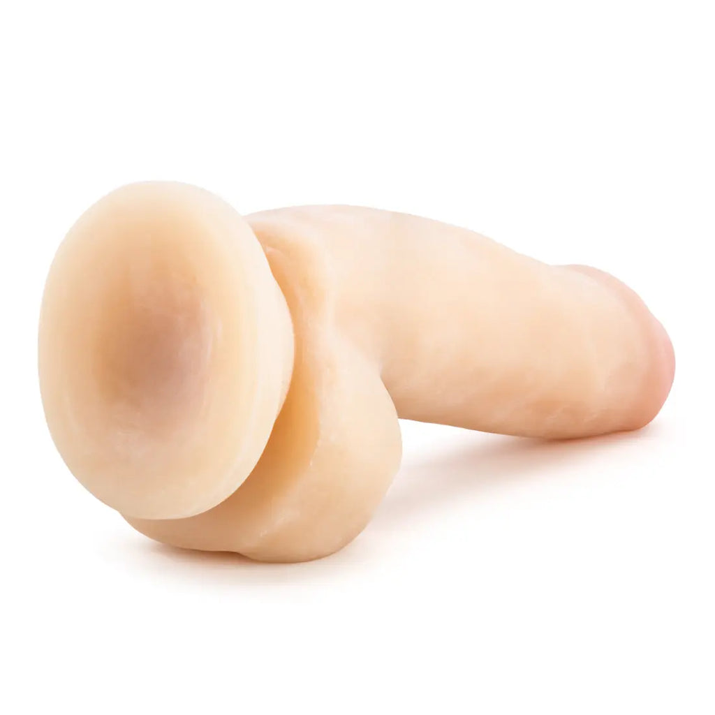 Au Naturel 7 Inch Sensa Feel Fat Boy - Beige – body-safe materials | Fu'Cha Exotics