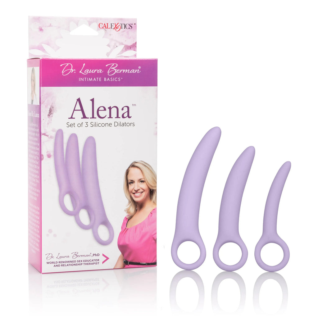 Dr. Laura Berman Alena Set of 3 Silicone Dilators – body-safe silicone | Fu'Cha Exotics