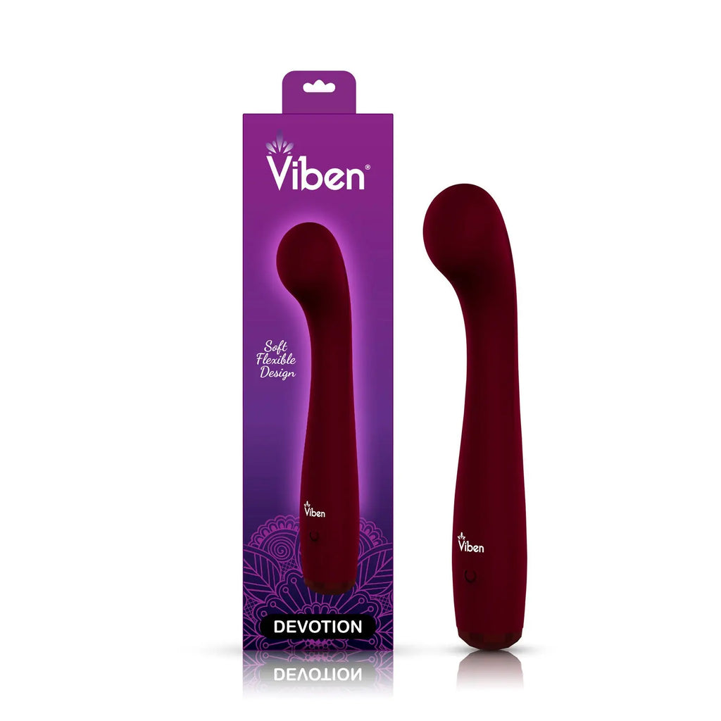 Devotion G-Spot Massager - Ruby – body-safe materials | Fu'Cha Exotics