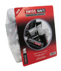 Anal lubricant blister pack with Swiss Navy tubes in red and black, 50-count