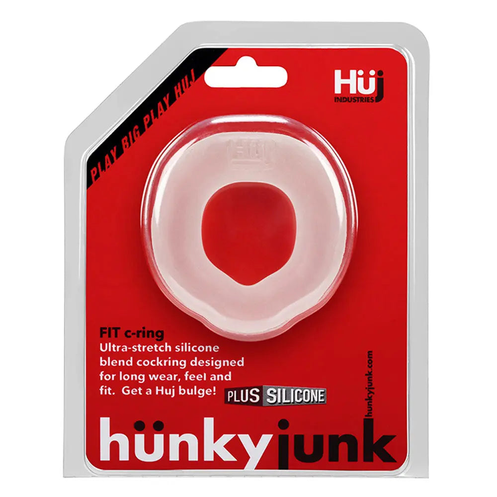Hunkyjunk Fit Ergo C-Ring - Ice – body-safe materials | Fu'Cha Exotics