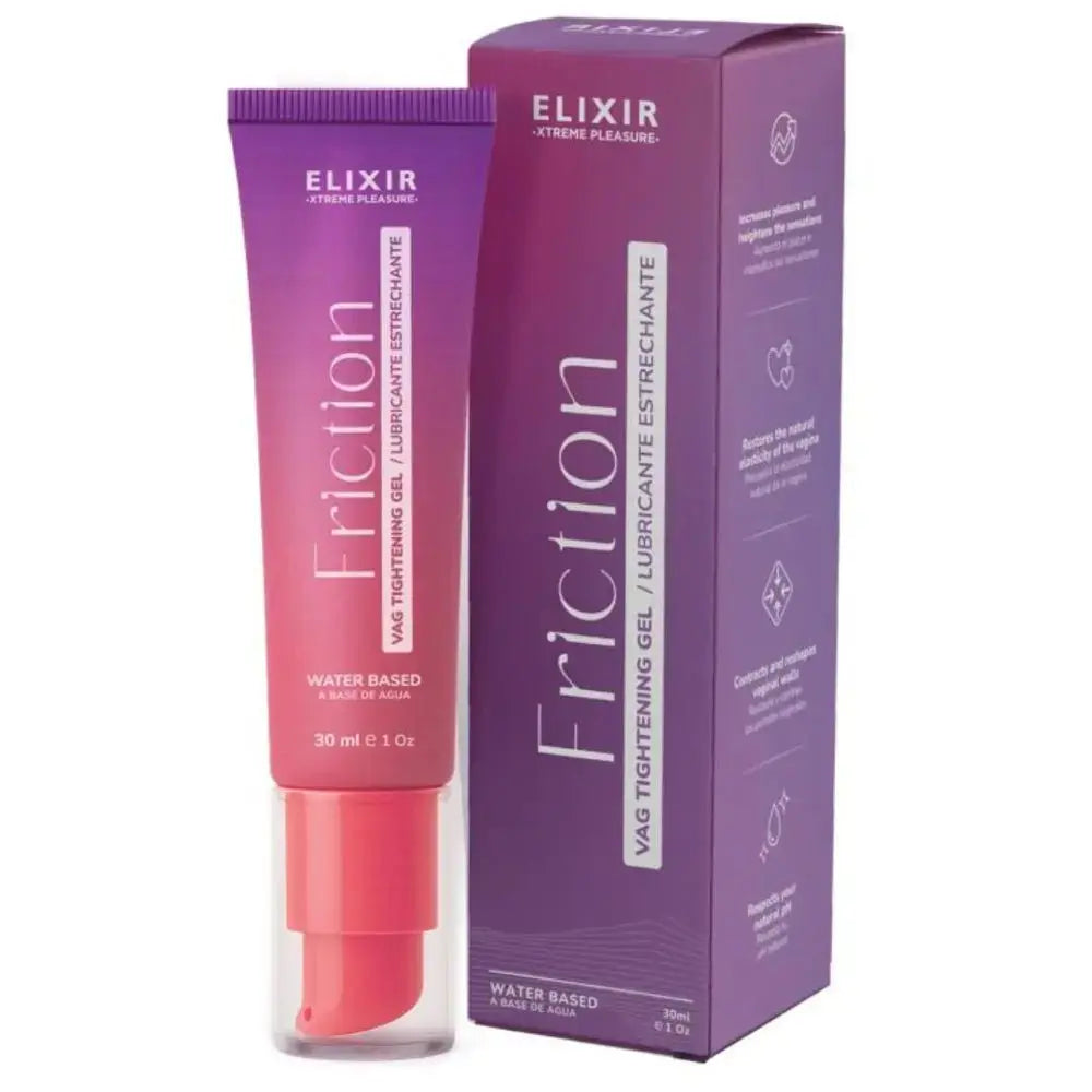 Elixir Friction Tightening Lubricant 30ml | 1 Fl Oz – body-safe materials | Fu'Cha Exotics