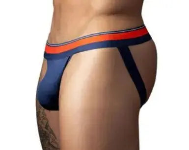 Soo Cumfy Jock Small Medium Navy – body-safe materials | Fu'Cha Exotics