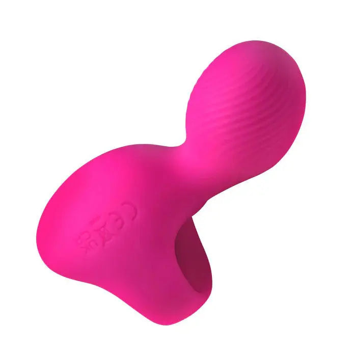 Silicone Finger Vibe - Pink – body-safe materials | Fu'Cha Exotics