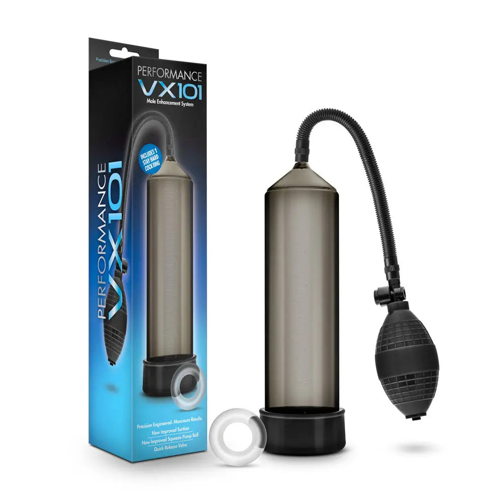 Performance - Vx101 Male Enhancement Pump - Black – body-safe materials | Fu'Cha Exotics