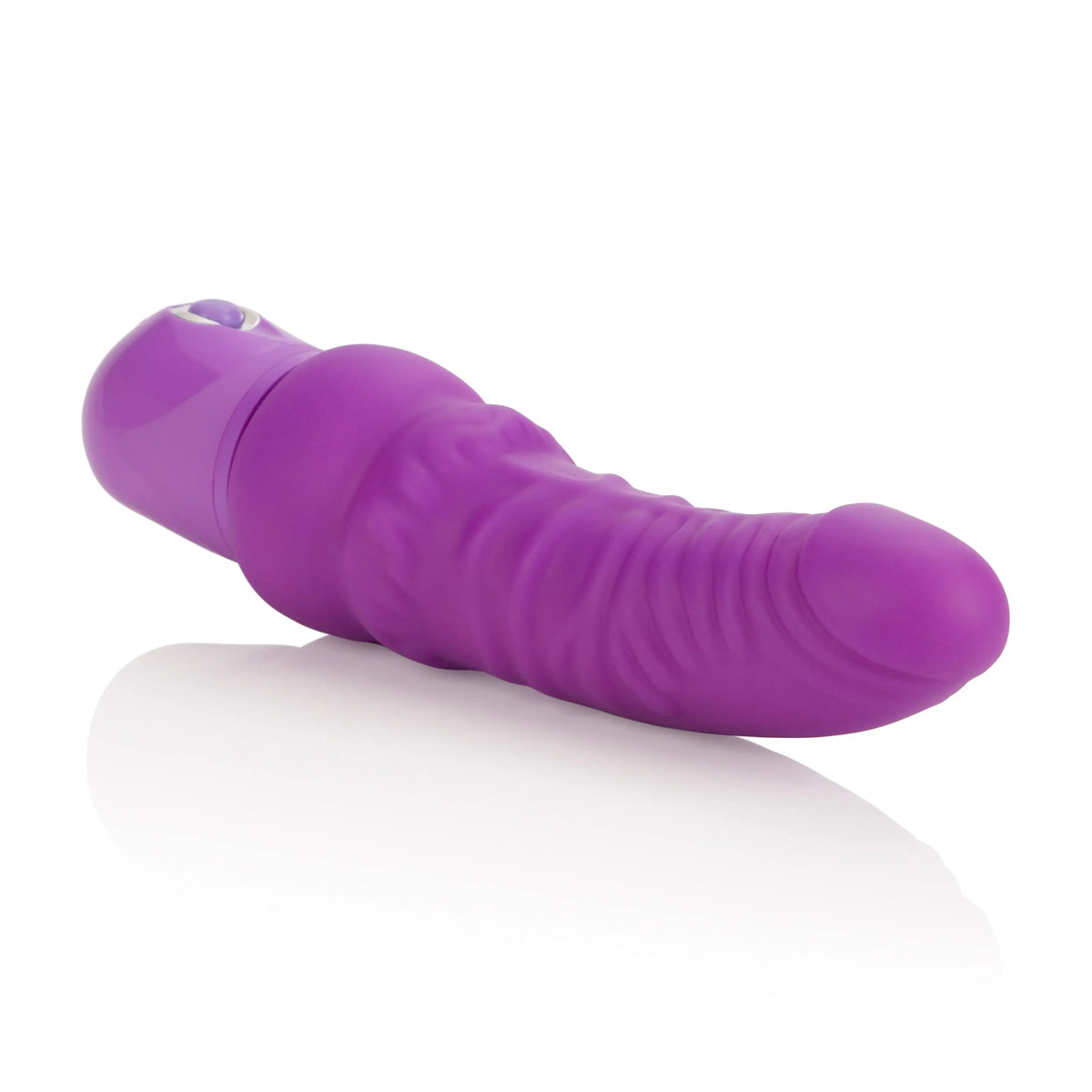 Waterproof Power Stud Curvy Dong - Purple – body-safe materials fully waterproof | Fu'Cha Exotics