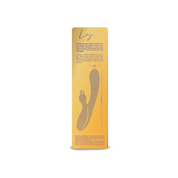 Double Leyla Vibrator - Purple – body-safe silicone | Fu'Cha Exotics