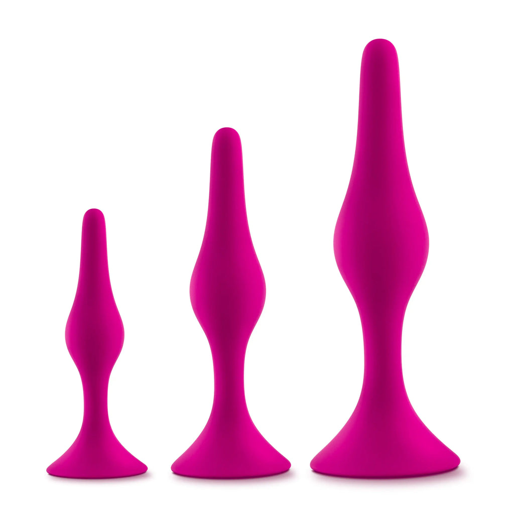 Luxe - Beginner Plug Kit - Pink – body-safe materials | Fu'Cha Exotics