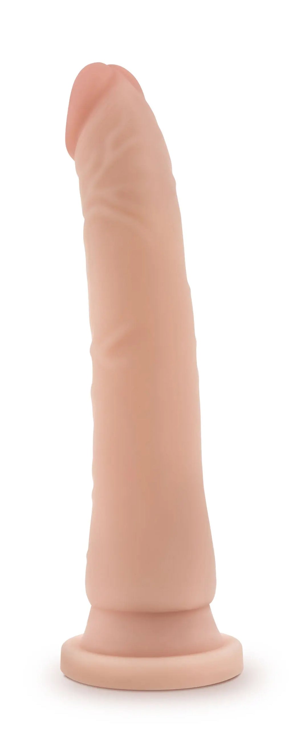 Dr. Skin Silicone - Dr. Noah - 8 Inch Dong With Suction Cup - Vanilla – body-safe silicone suction stimulation | Fu'Cha Ex...