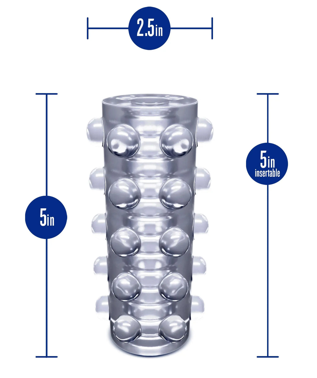 Rize - Swich - Glow in the Dark Self -Lubricating Stroker - Clear – body-safe materials | Fu'Cha Exotics
