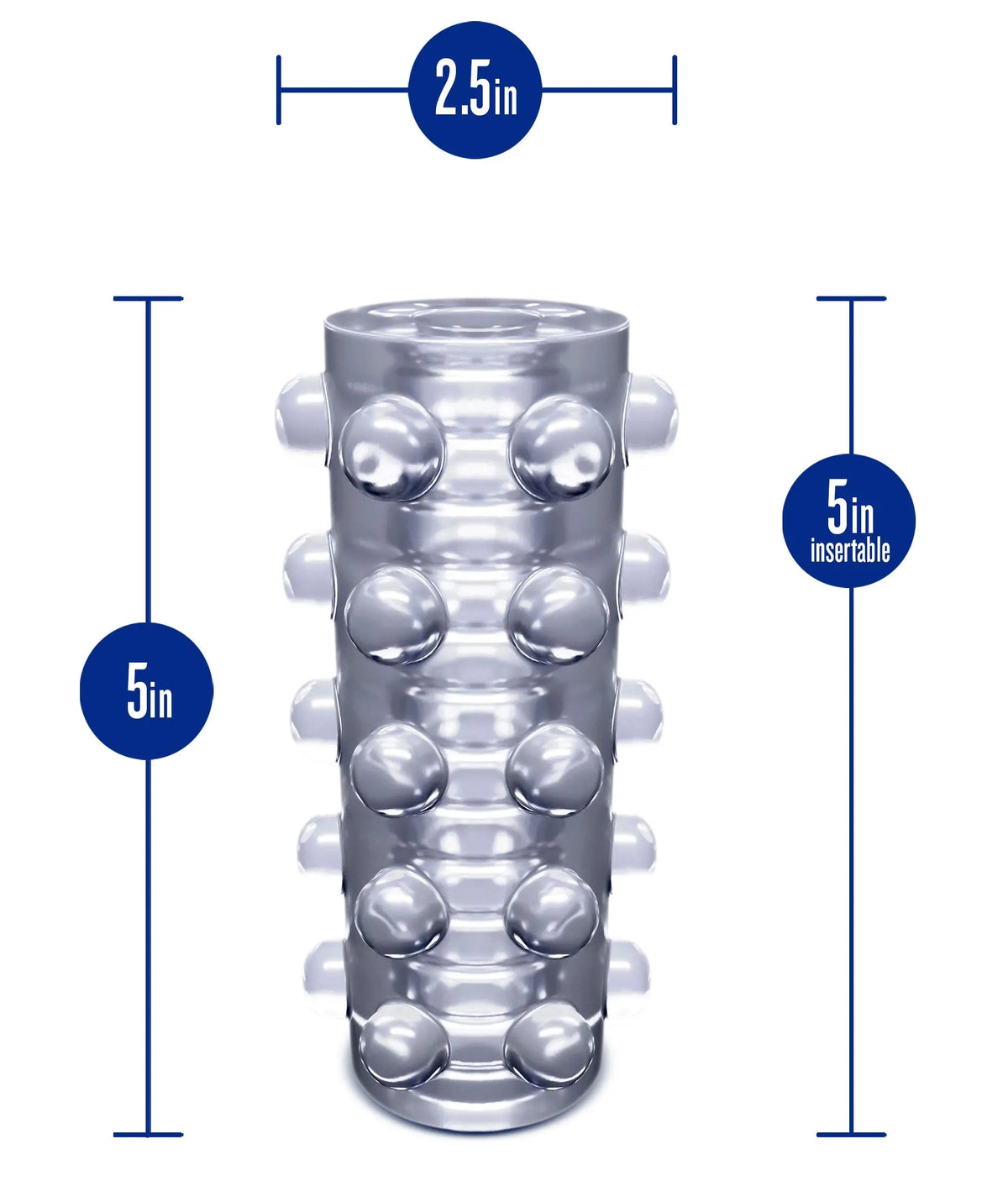 Rize - Swich - Glow in the Dark Self -Lubricating Stroker - Clear – body-safe materials | Fu'Cha Exotics