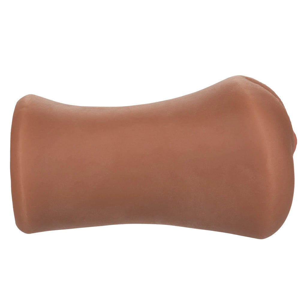 Stroke It Juicy Pussy - Brown – body-safe materials | Fu'Cha Exotics