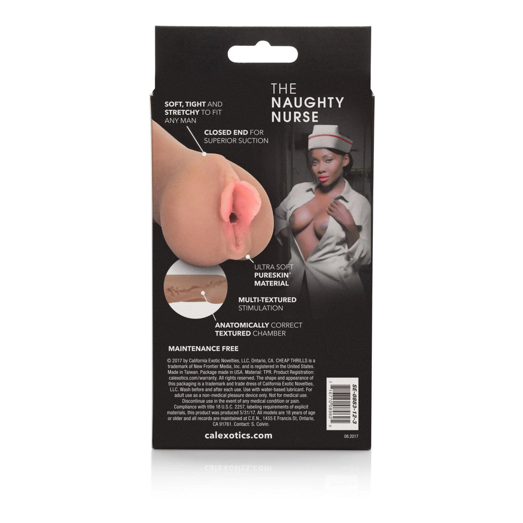 Cheap Thrills the Naughty Nurse – body-safe materials | Fu'Cha Exotics
