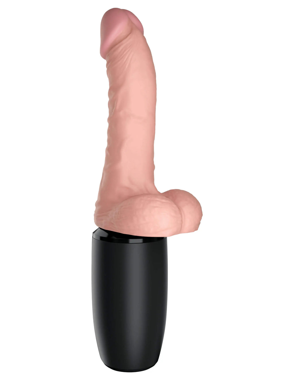 King Cock Thrusting Cock 6.5 Inch With Balls – body-safe materials | Fu'Cha Exotics