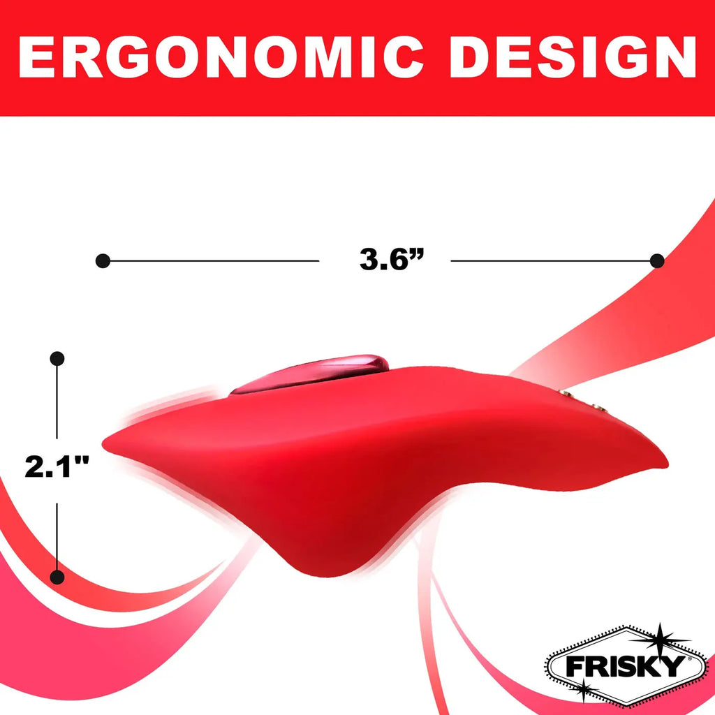 Love Connection Silicone Panty Vibe With Remote Control - Red – body-safe materials | Fu'Cha Exotics
