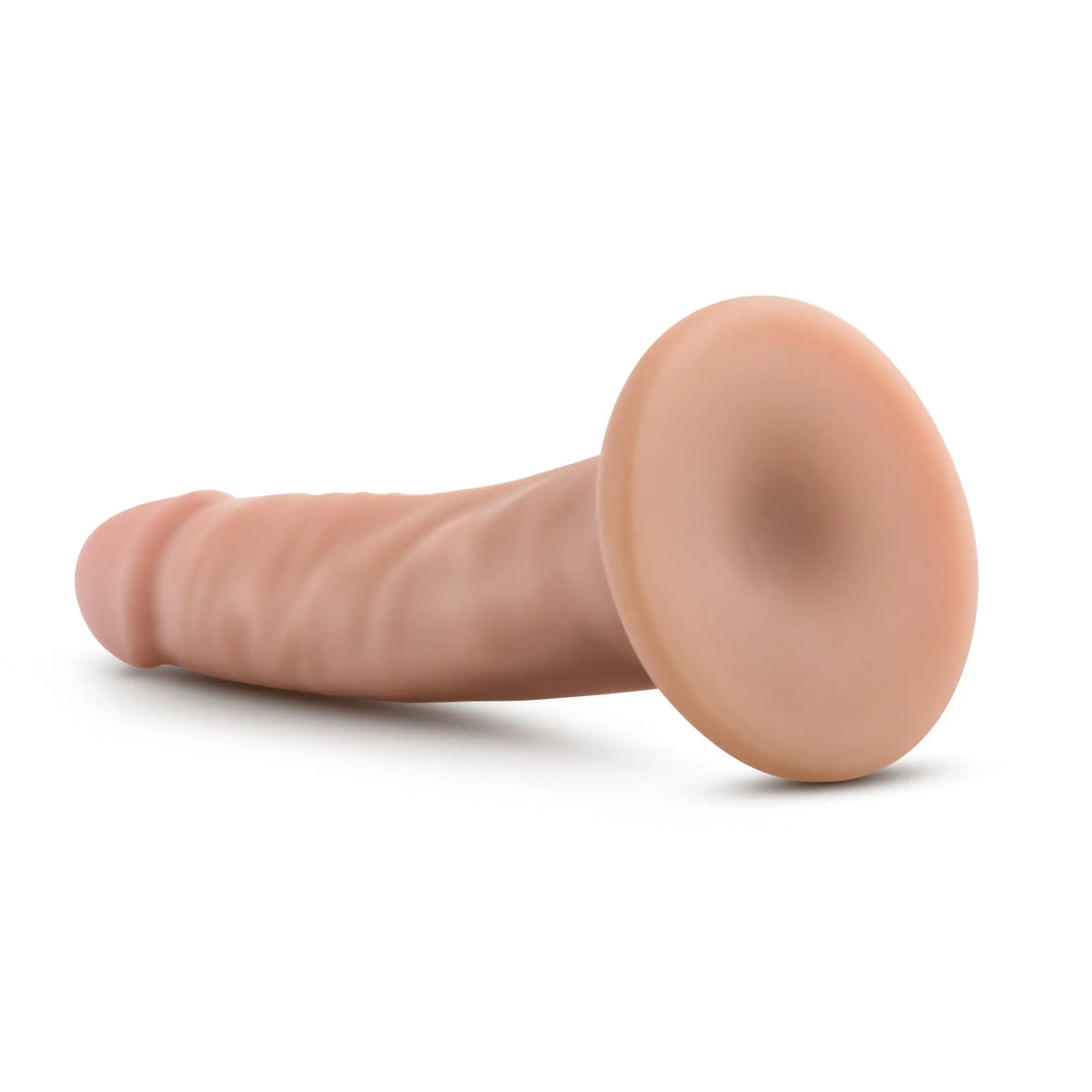 Dr. Skin - 5.5 Inch Cock with Suction Cup - Vanilla – body-safe materials suction stimulation | Fu'Cha Exotics