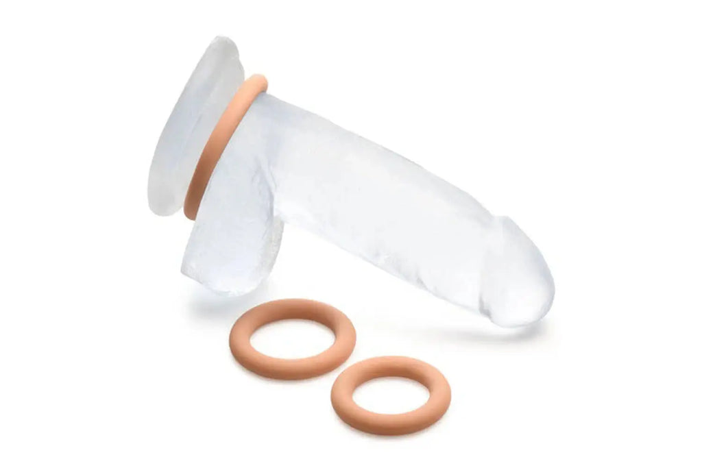 Jock Silicone Cock Ring Set in - Medium – body-safe silicone | Fu'Cha Exotics