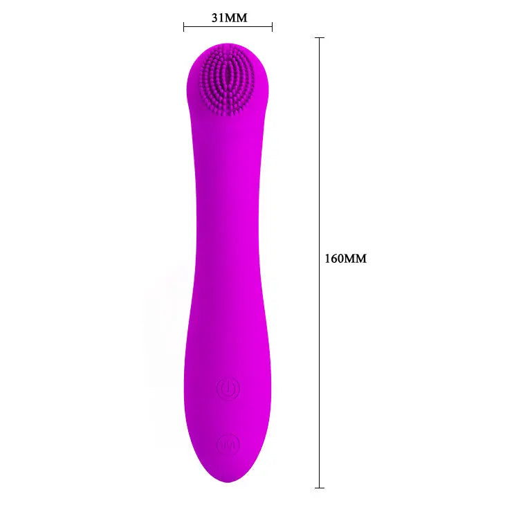Pretty Love Len Rechargeable Wand - Purple – body-safe materials | Fu'Cha Exotics