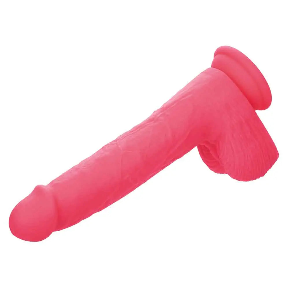 Rechargeable Rumbling and Thrusting Silicone Studs - Pink – body-safe materials | Fu'Cha Exotics