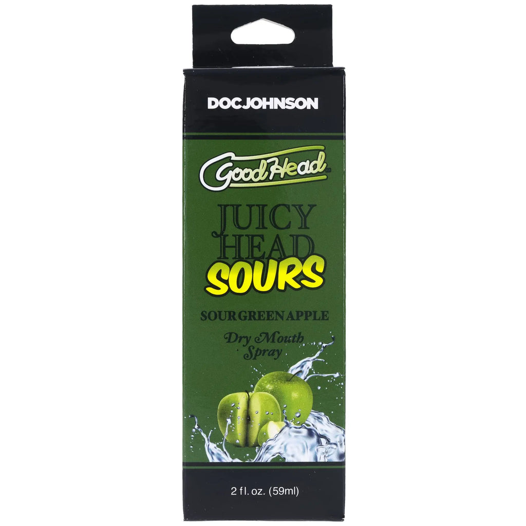Goodhead - Juicy Head - Dry Mouth Spray - Sour Green Apple - 2 Oz – body-safe materials | Fu'Cha Exotics