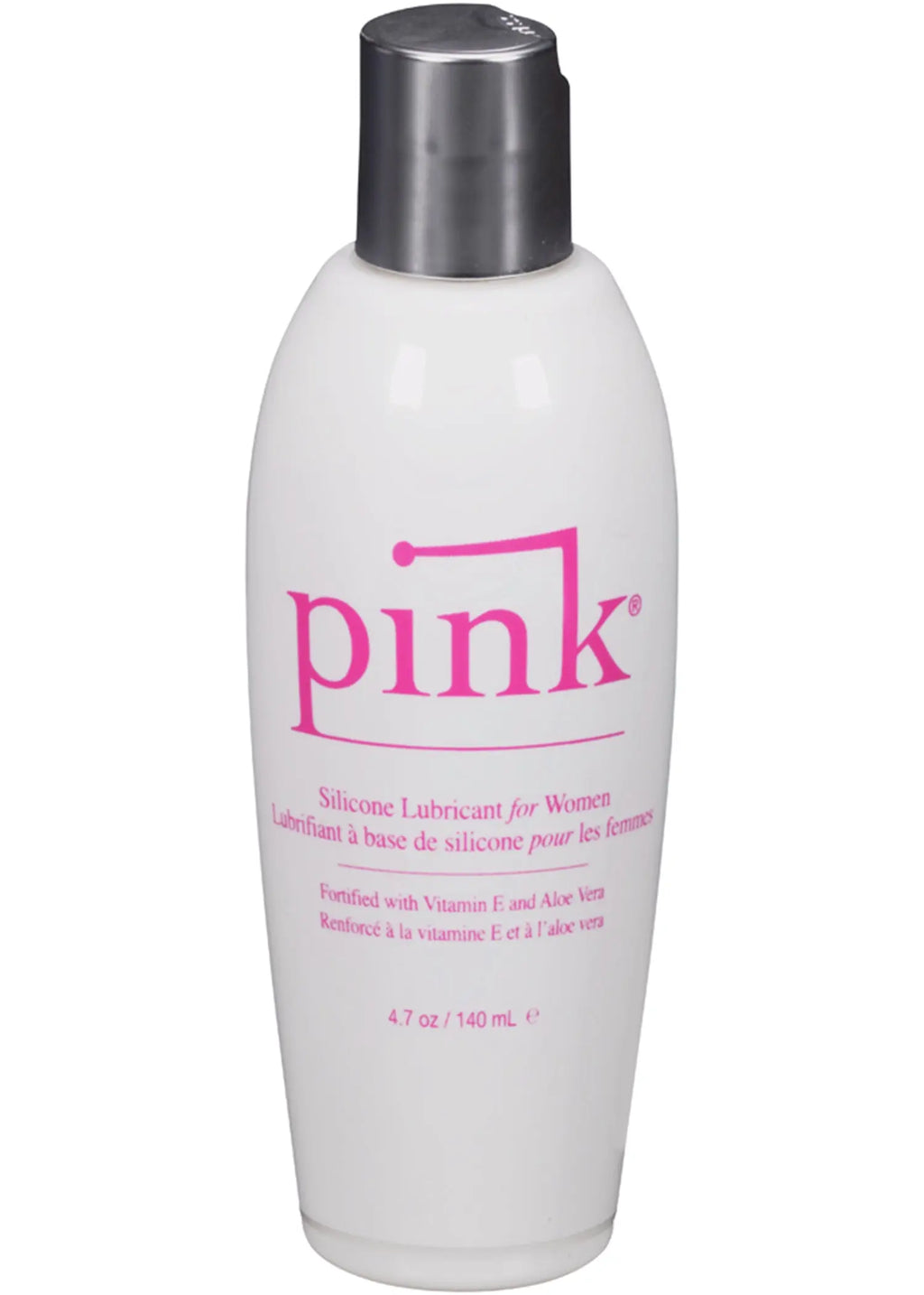 Pink Silicone Lubricant for Women - 4.7 Oz / 140 ml – body-safe silicone | Fu'Cha Exotics
