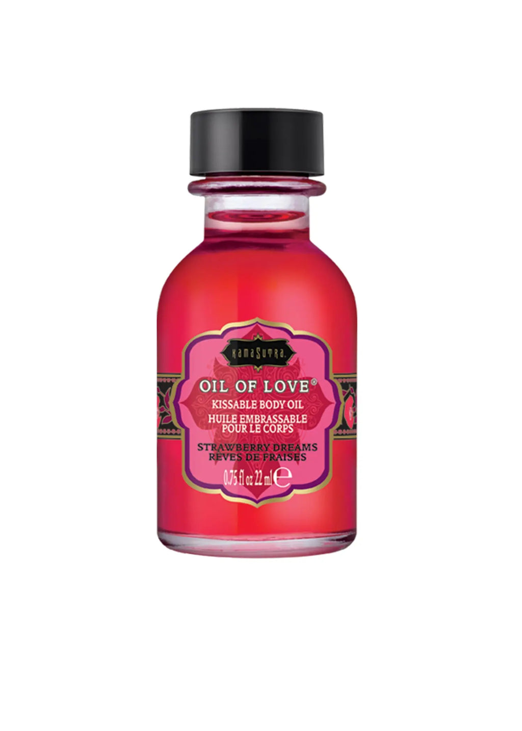 Oil of Love - Strawberry Dreams - 0.75 Fl. Oz. / 22 ml – body-safe materials | Fu'Cha Exotics