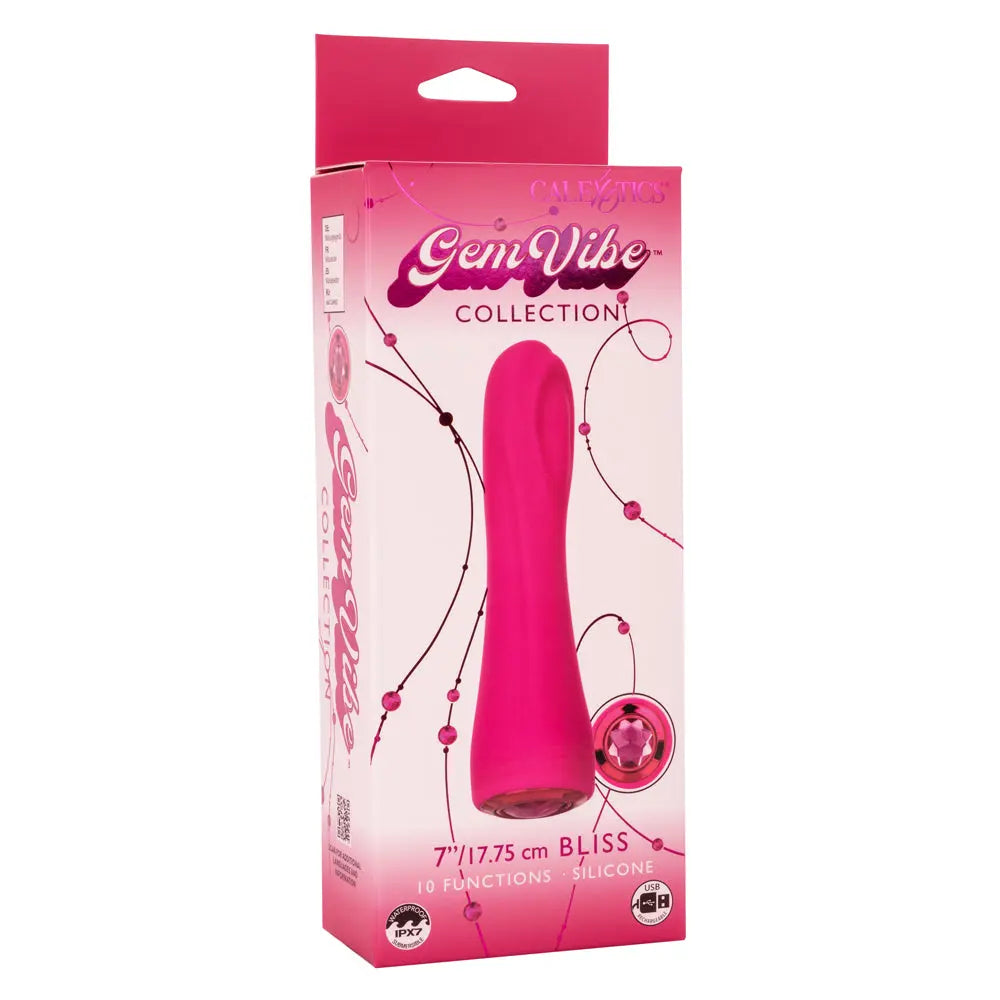 Gem Vibe Collection Bliss - Pink – body-safe materials | Fu'Cha Exotics