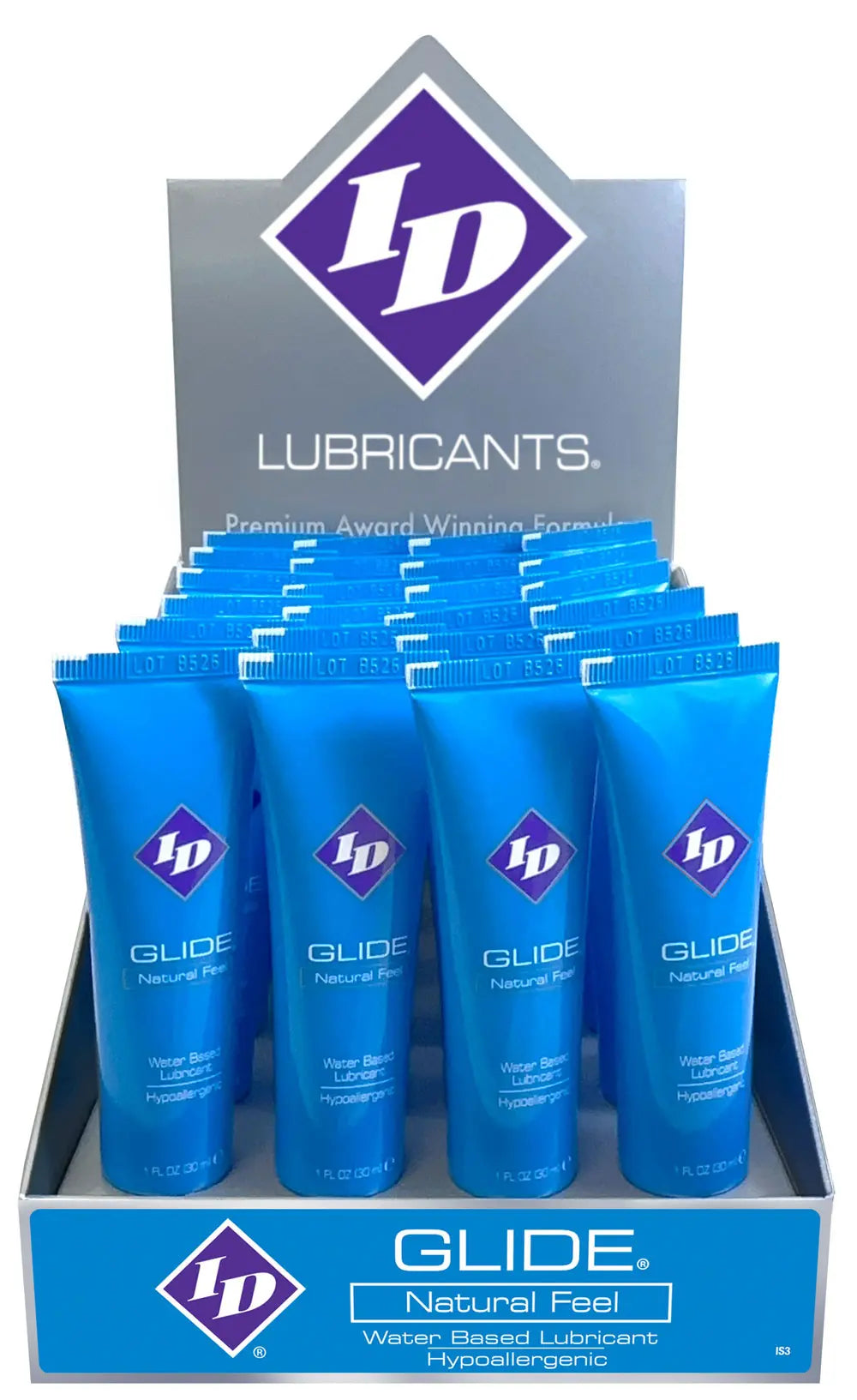 Glide Display 24ct - 1 Fl Oz Tubes – body-safe materials | Fu'Cha Exotics