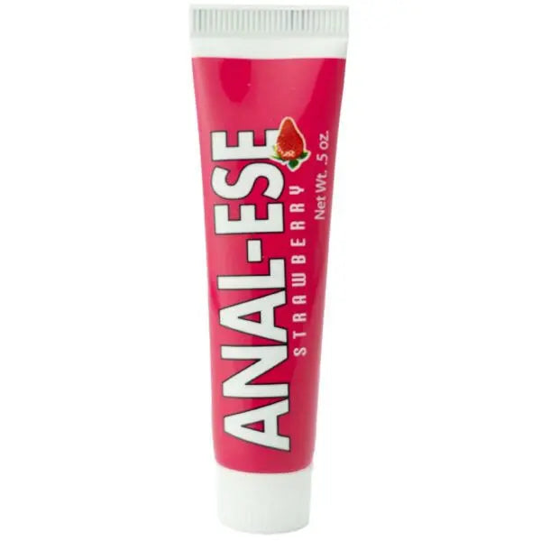 Anal-Ese Cream Strawberry Flavor .5 Oz – body-safe materials | Fu'Cha Exotics
