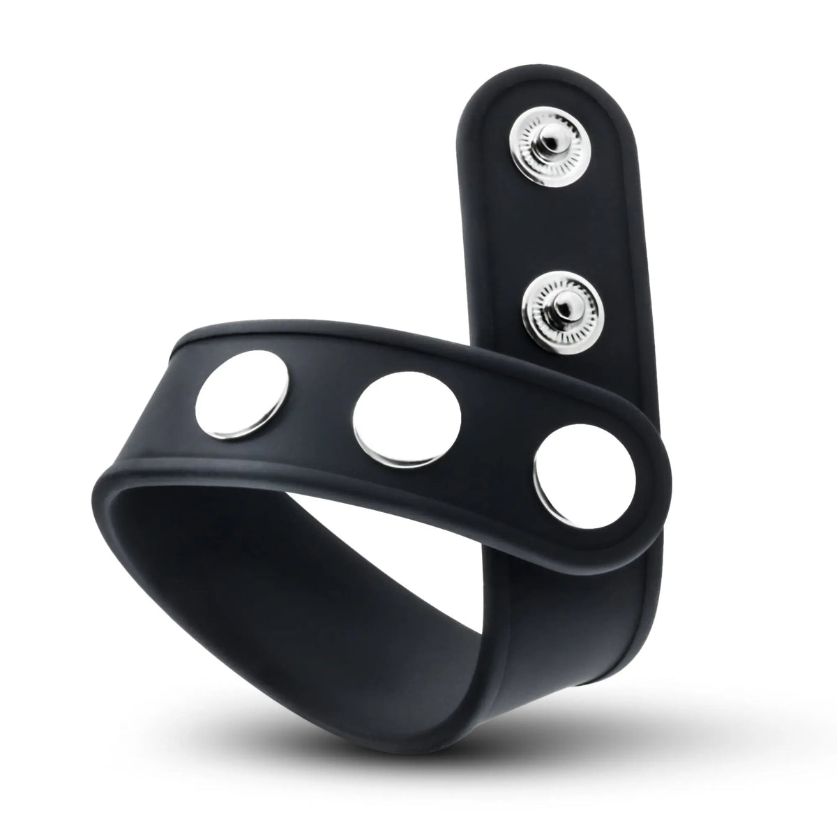 Performance - Vs5 - Silicone 3 - Snap Cock Strap - Black – body-safe silicone | Fu'Cha Exotics