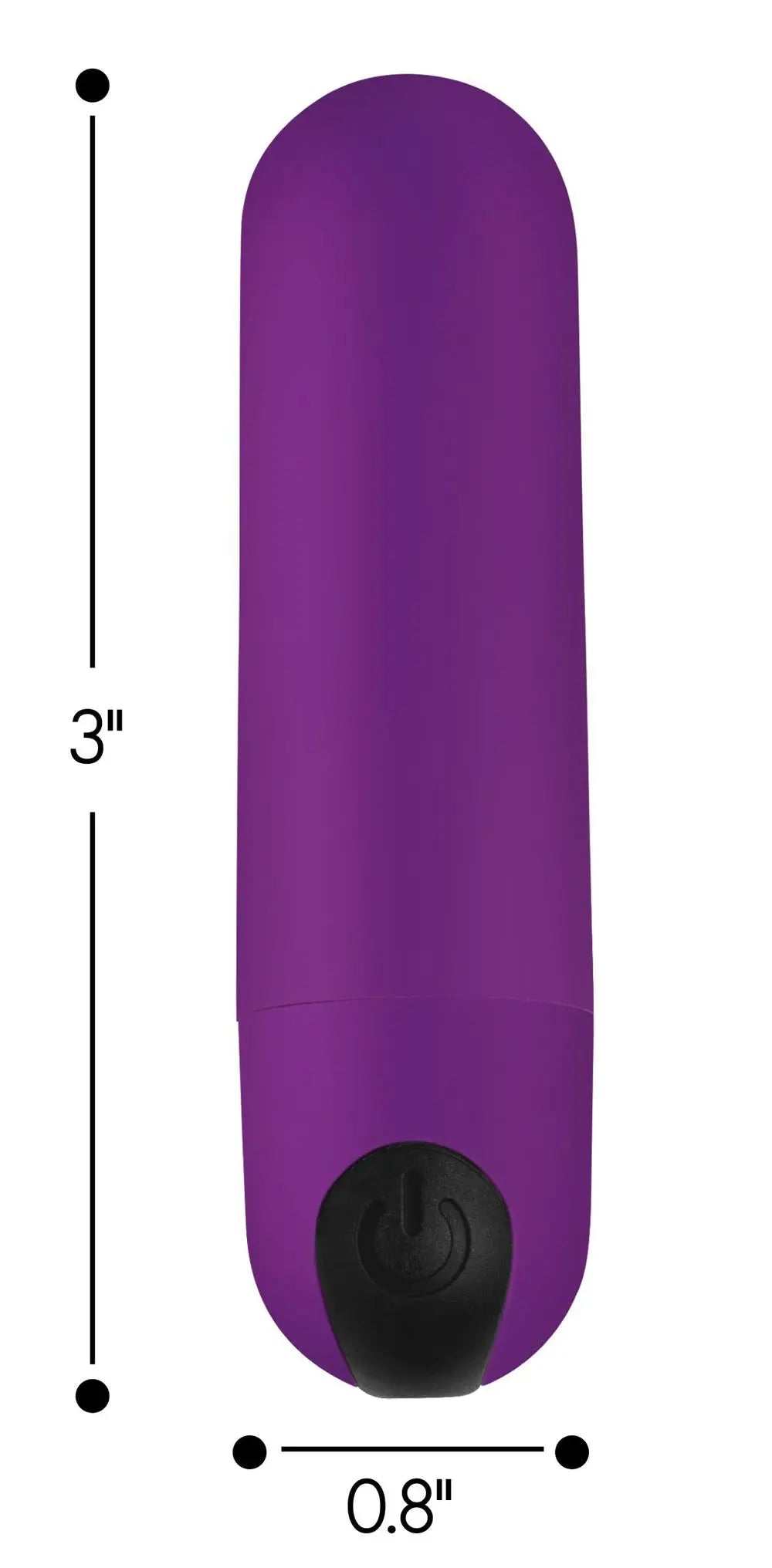 Bang Vibrating Bullet With Remote Control - Purple – body-safe materials remote controlled | Fu'Cha Exotics